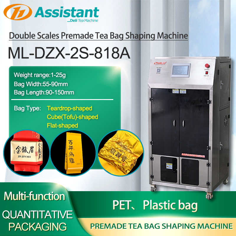 Double scale pre-made bag packaging machine